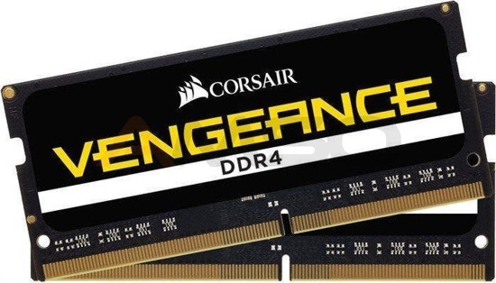 Pamięć DDR4 SODIMM Corsair Vengeance 32GB (2x16GB) 2400MHz CL16 1,20V XMP 2.0