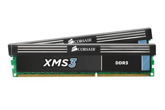 Pamięć RAM Corsair XMS3 - 4GB (2x2GB) DDR3 1333MHz C9 Memory Kit