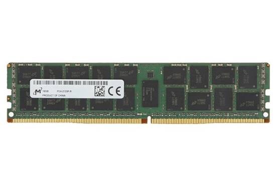 Pamięć RAM Micron 16GB DDR4 2133MHz PC4-2133P-R ECC BUFFERED 752369 -081 MTA36ASF2G72PZ-2G1B1