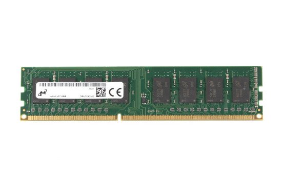 Pamięć RAM Micron 4GB DDR3 1600MHz PC3L-12800E ECC Low Voltage 1.35V