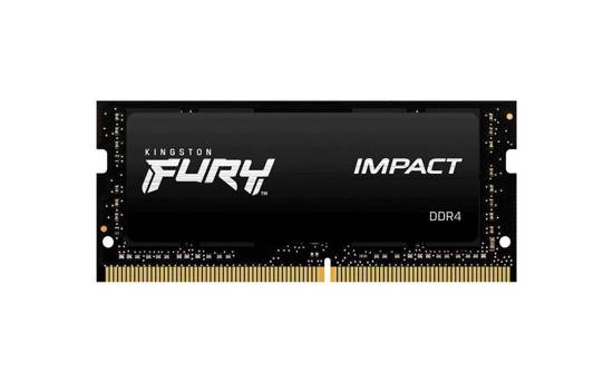 Pamięć SODIMM DDR4 Kingston Fury Impact 8GB (1x8GB) 3200MHz CL20 1,2V