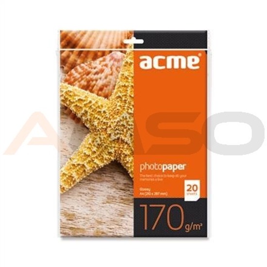 Papier fotograficzny ACME A4 170 g/m2 20 szt. błyszczący