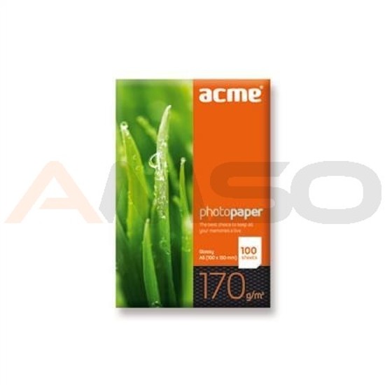 Papier fotograficzny ACME Value A6 170 g/m2 100 szt. błyszcz