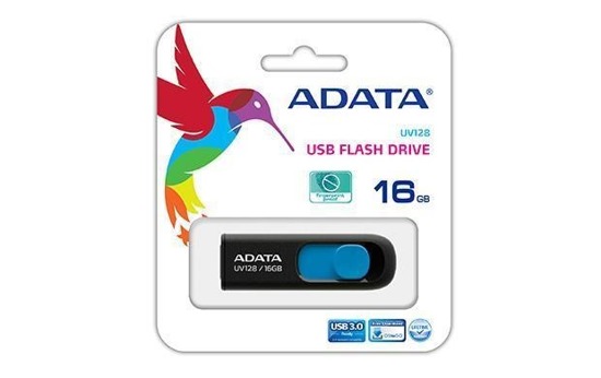 Pendrive ADATA UV128 16GB USB 3.1 black-blue