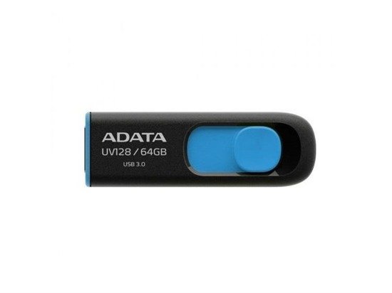 Pendrive ADATA UV128 64GB USB 3.1 black-blue