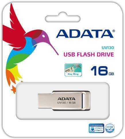 Pendrive ADATA UV130 16GB USB 2.0 silver