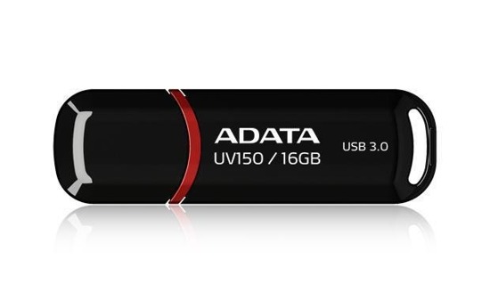 Pendrive ADATA UV150 16GB USB 3.1 black