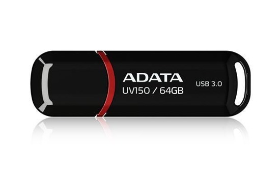 Pendrive ADATA UV150 64GB USB 3.1 black