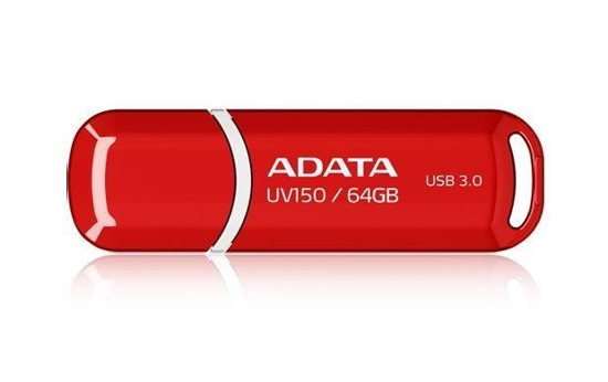 Pendrive ADATA UV150 64GB USB 3.1 red