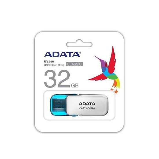 Pendrive ADATA UV240 32GB USB 2.0 white
