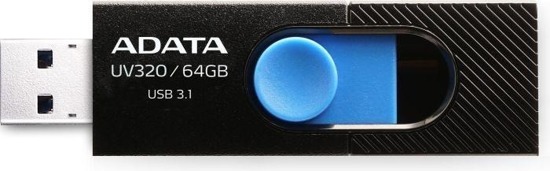 Pendrive ADATA UV320 64GB USB 3.0 black