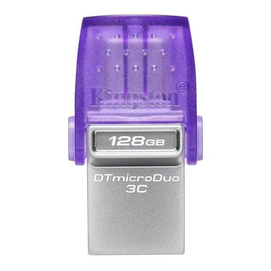 Pendrive Kingston DataTraveler microDuo 3C 128GB 200MB/S DUAL USB-A + USB-C 3.2 Gen 1