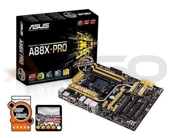 Płyta ASUS A88X-PRO /AMD A88X/SATA3/USB3/PCIe3.0/FM2+/ATX