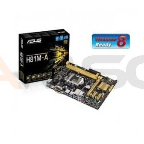 Płyta ASUS H81M-A /H81/DDR3/SATA3/USB3/s.1150/mATX/