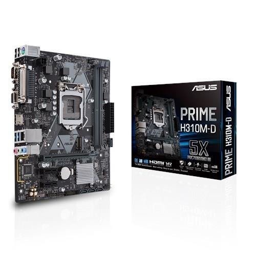 Płyta Asus PRIME H310M-D/H310/DDR4/SATA3/USB3.0/M.2/PCIe3.0/s.1151/mATX