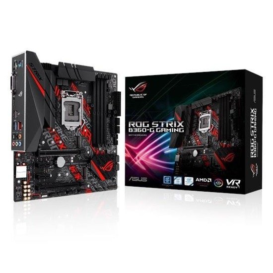 Płyta Asus ROG STRIX B360-G GAMING/B360/DDR4/SATA3/M.2/USB3.1/PCIe3.0/s.1151/mATX