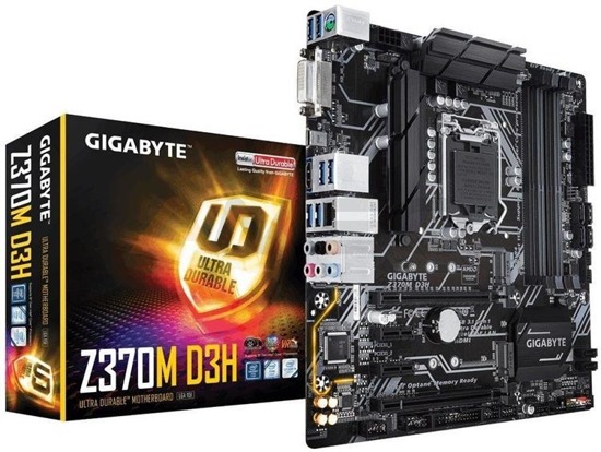Płyta Gigabyte GA-Z370M-D3H /Z370/DDR4/SATA3/M.2/USB3.0/PCIe3.0/s.1151/mATX