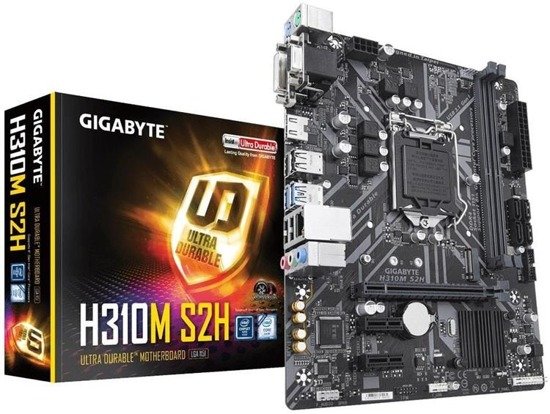 Płyta Gigabyte H310M S2H/H310/DDR4/SATA3/M.2/USB3.0/PCIe3.0/s.1151/mATX