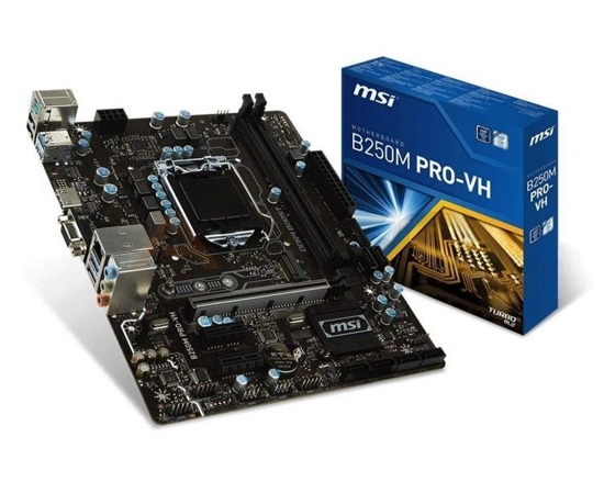 Płyta MSI B250M PRO-VH /B250/DDR4/SATA3/M.2/USB3.0/PCIe3.0/s.1151/mATX
