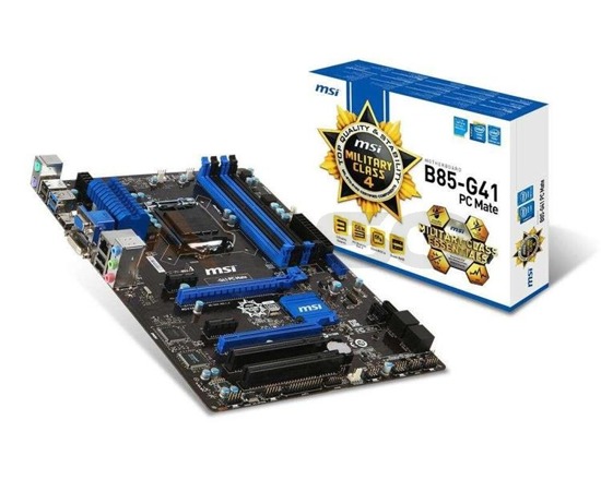 Płyta MSI B85-G41 PC Mate /B85/SATA3/USB3/PCIe3.0/s.1150/ATX
