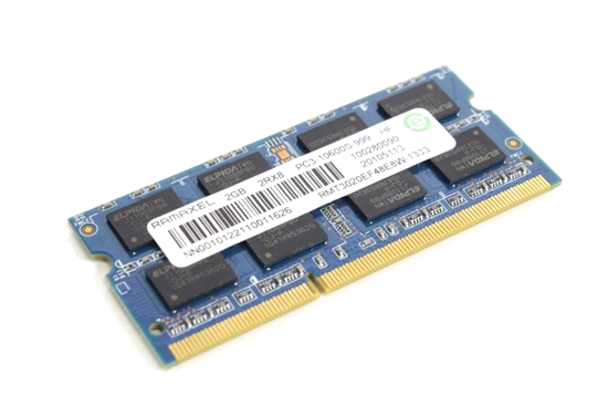 Poleasingowa Pamięć RAM RAMAXEL 2GB DDR3 1333MHz SODIMM PC3-10600S