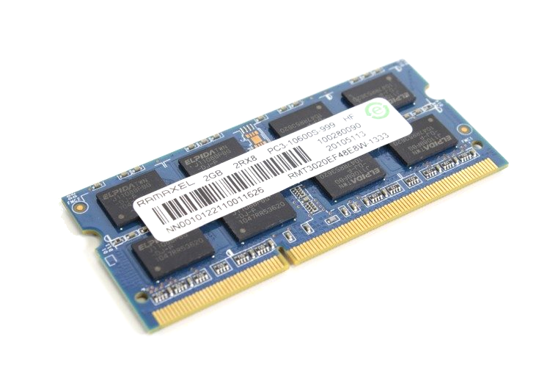 Poleasingowa Pamięć RAM RAMAXEL 2GB DDR3 1333MHz SODIMM PC3-8500S