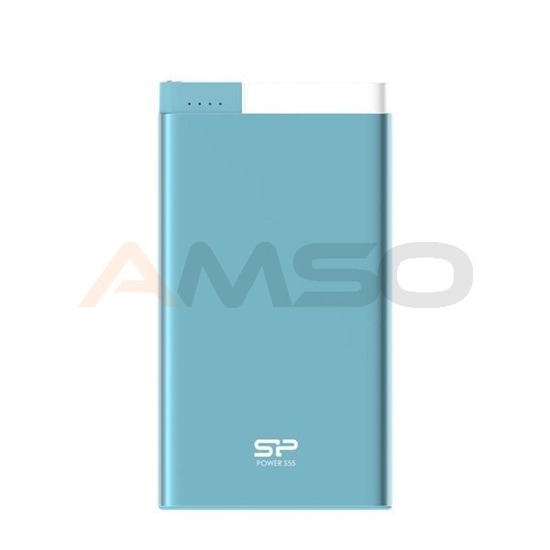 Power Bank Silicon Power S55 USB 5000mAh niebieski