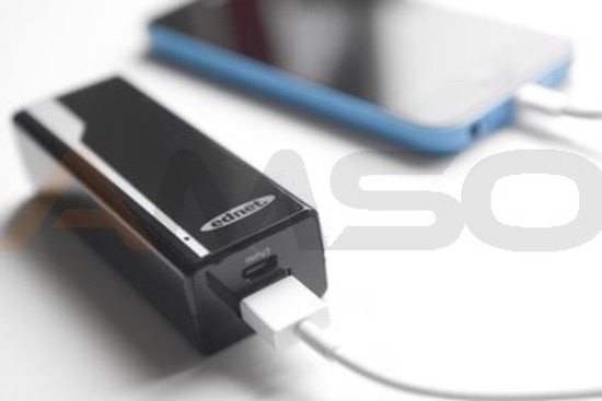Power Bank USB 2200mAh, czarny EDNET