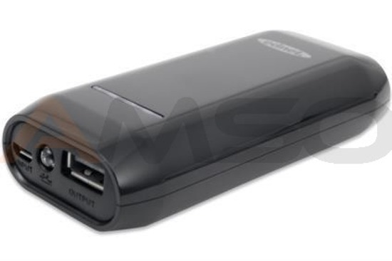 Power Bank USB 4400mAh, czarny EDNET