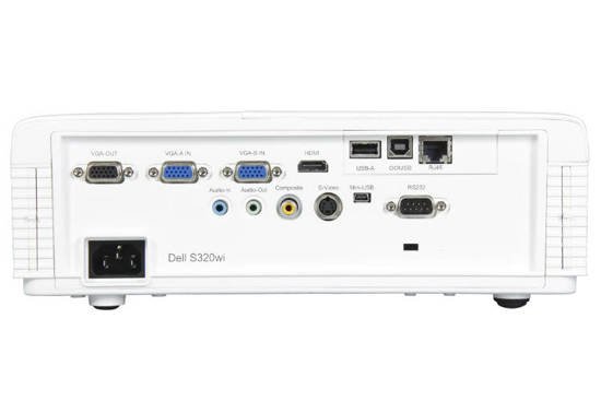 Projektor Multimedialny Dell S320wi DLP 3000 lumen 2200:1 HDMI D-SUB 3D Interaktywny