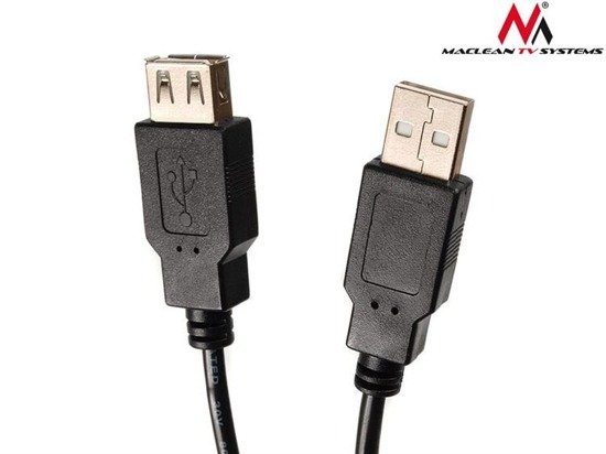 Przedłużacz USB 2.0 Maclean MCTV-745 USB 2.0 (M) - USB 2.0 (F) 5m