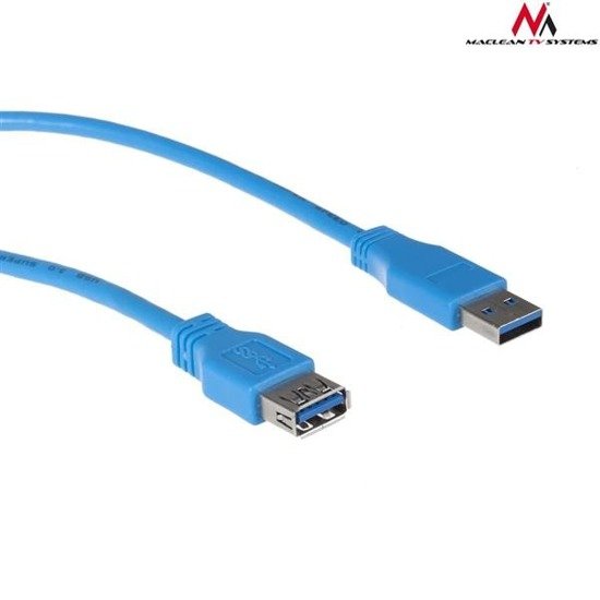Przedłużacz USB 3.0 Maclean MCTV-584 USB 3.0 (M) - USB 3.0 (F) 1,8m