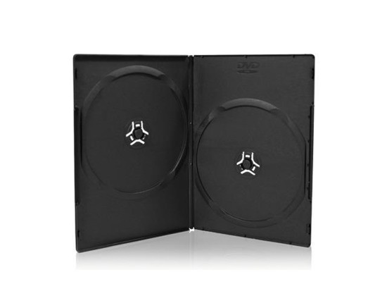 Pudełko Intenso 2 DVD 14mm czarne (100 sztuk)