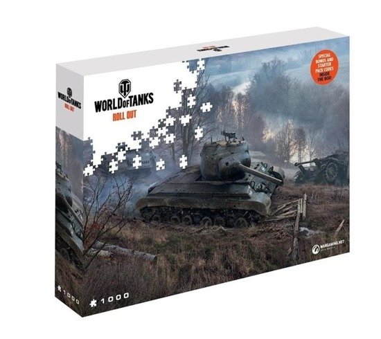 Puzzle 1000 szt. World of Tanks - Polowanie