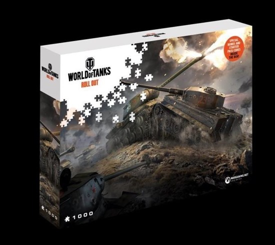 Puzzle 1000 szt. World of Tanks - Wschód kontra zachód