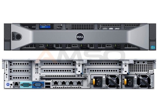 Serwer Dell PowerEdge R730 E5-2620v4/32GB/14xSSD800GB/H730P/3Y Prosupport NBD