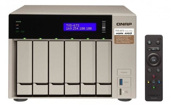 Serwer plików NAS QNAP TVS-673e-8G