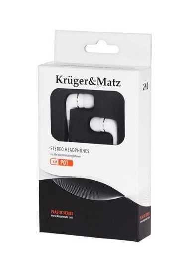 Słuchawki Kruger&Matz KMP01 białe