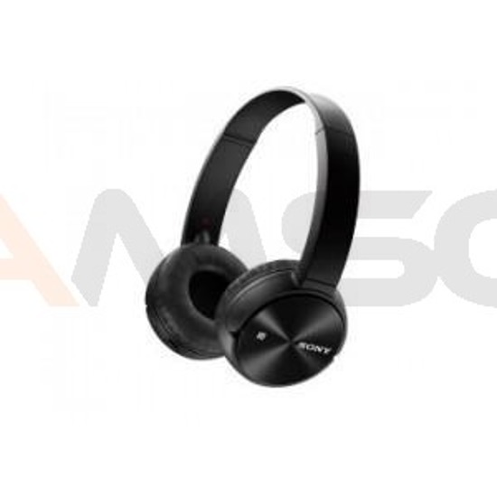Słuchawki Sony nauszne bezprzewodowe bluetooth, NFC, czarne MDR-ZX330BT