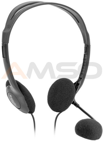 Słuchawki z mikrofonem Defender AURA HN-102 szare