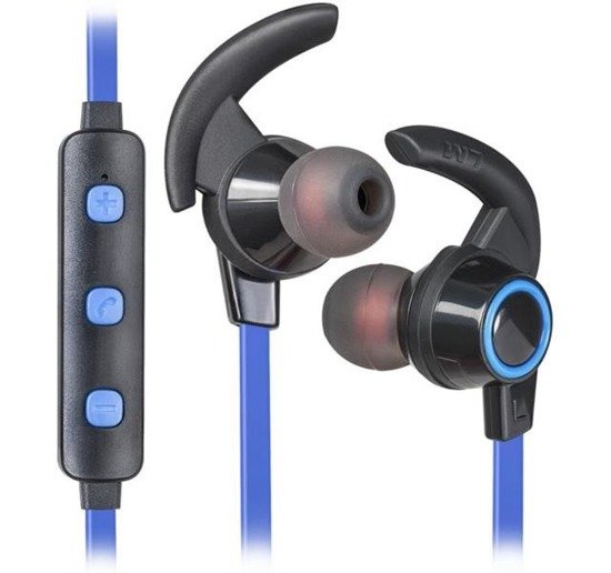 Słuchawki z mikrofonem Defender OUTFIT B725 Bluetooth douszne czarno-niebieskie