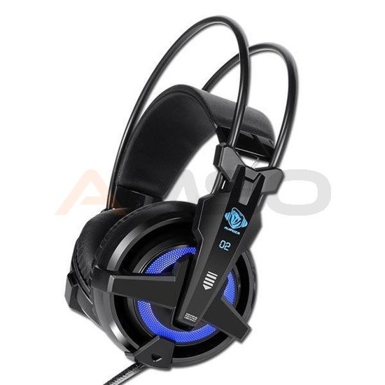 Słuchawki z mikrofonem E-Blue Auroza EHS950 Gaming czarne