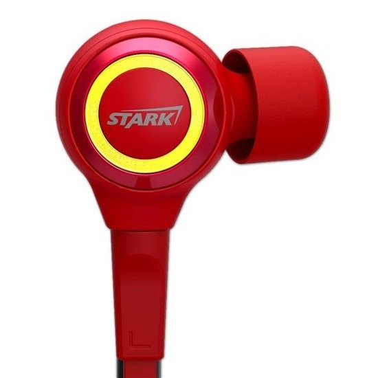 Słuchawki z mikrofonem E-Blue Iron Man EEP914 czerwone