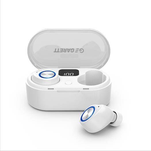 Słuchawki z mikrofonem Garett Sound Lite bezprzewodowe białe