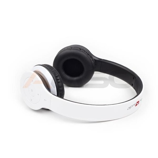 Słuchawki z mikrofonem Gembird BHP-BER-W bezprzewodowe białe