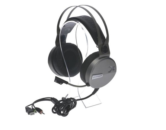 Słuchawki z mikrofonem Manta MM021G Gaming z podświetleniem