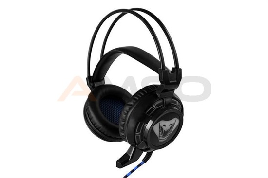 Słuchawki z mikrofonem Media-Tech MT3575 COBRA PRO HAMMER Gaming czarne
