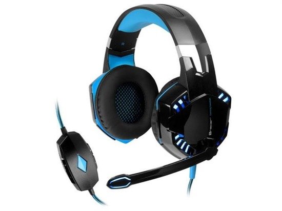 Słuchawki z mikrofonem Tracer GAMEZONE Hydra 7.1 Gaming czarno-niebieskie