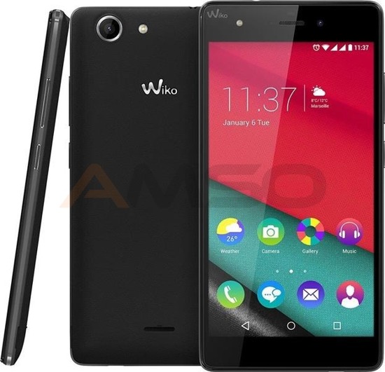 Smartfon WIKO Pulp 4G 5" Dual SIM Black Czarny
