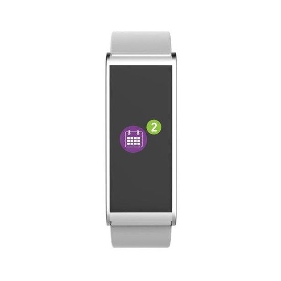 Smartwatch MyKronoz ZeFit4 monitor aktywności biały/srebrny